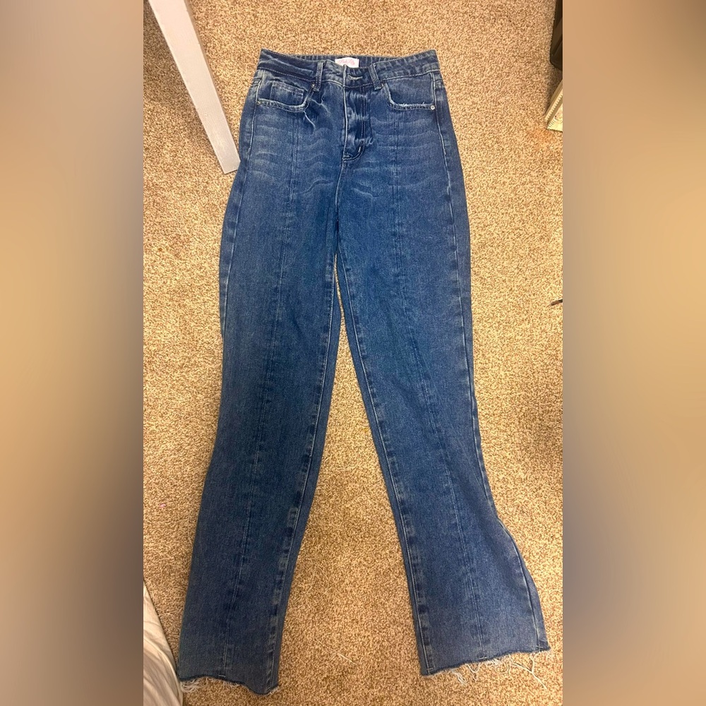 NWOT Pink Lily Straight Leg Jeans